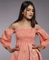 Galaxy Orange Top