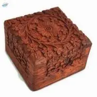 Square Wooden Box