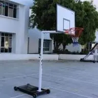 Basketball Pole Junior- Movable