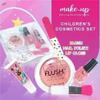 Kids Cute Pink Cosmetics Toy Kids Makeup Set