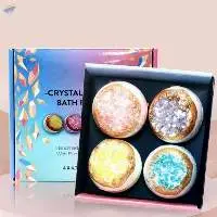 Sea Salt Glitter Crystal Bath Bomb