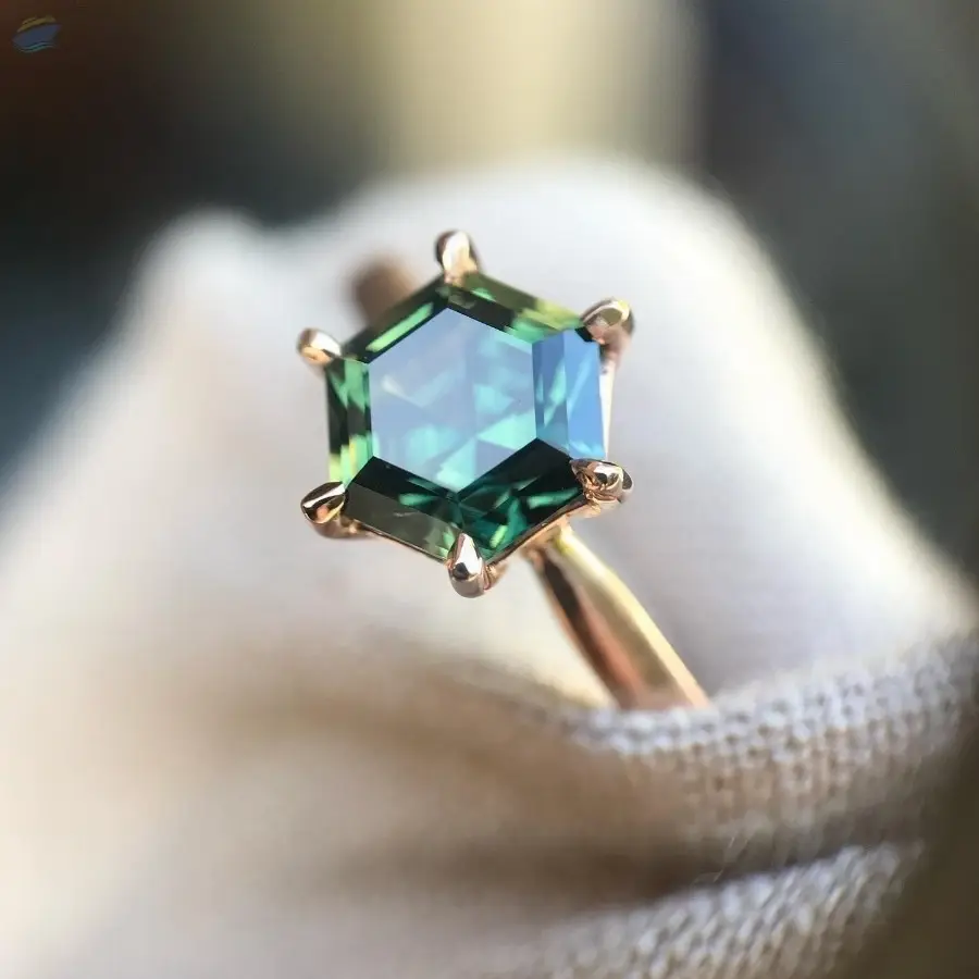 925 Sterling Silver Gold Plated Ring