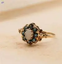 14k Opal Gold Ring
