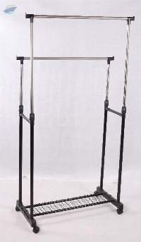 Double Pole Clothes Drying Rack