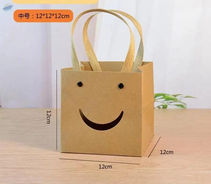 Paper Bag With Smile Window