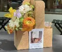 Kraft Paper Bag For Floral Packaging