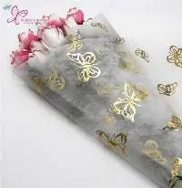 Gold Stamping Silkwrap Non-woven Wrapping