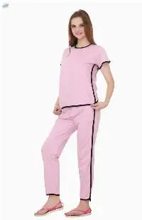 Lavender Color Night Suit