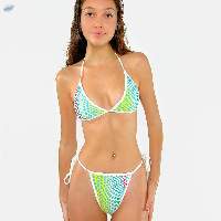 Gugu Aqua Polka Bikini Set