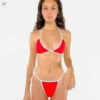 GuGu Classic Red Bikini Set