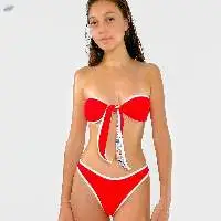 Chlo Classic Red Bikini Set