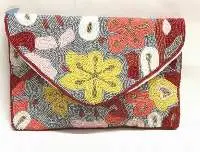 Beaded Clutch, Beaded Purse