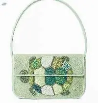 Beaded Bag , Turtle bag,Handbag