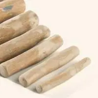 Coffee Wood Dog Stick