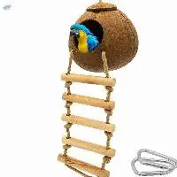 Coconut Shell Nest House For Pet