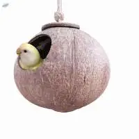 Coconut House For Birds And Hamster