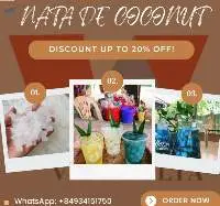 Food Delicious Coconut Jelly/ Nata De Coco