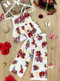 Toddler Baby Girls Kids Strap Print Dresses