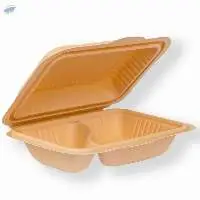 Cornstarch Clamshell 2cp 600ml