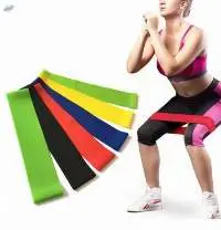 Yoga Tension Belt, 5-Piece Elastic Fitness Belt