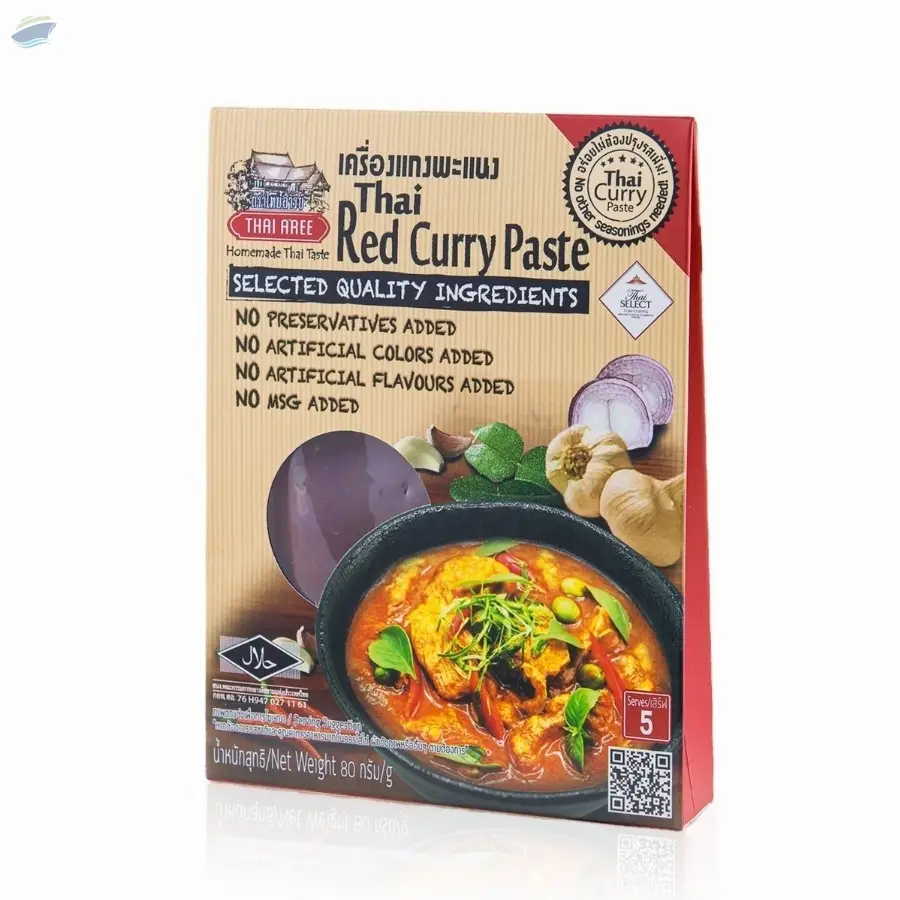 Thai Red Curry Paste (Thai Aree Brand)