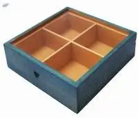 Dry Fruit Square Box Blue