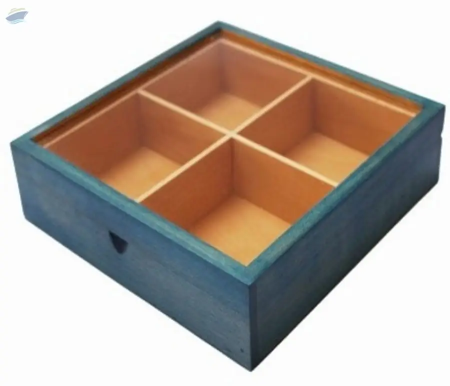 Dry Fruit Square Box Blue