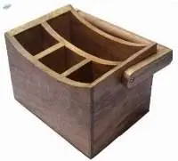 Mango Cutlery Holder Wooden Handle