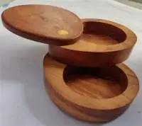 2 Compartment Rotating Box