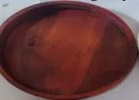 Round Tray (Sheesham Color)