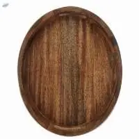 Round Tray (Burnt Finish)