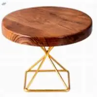 Cake Stand With Metal Base