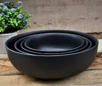 Bowl Set (Black Matte)