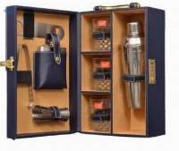 Portable Travel Bar Set With 3 Glasses