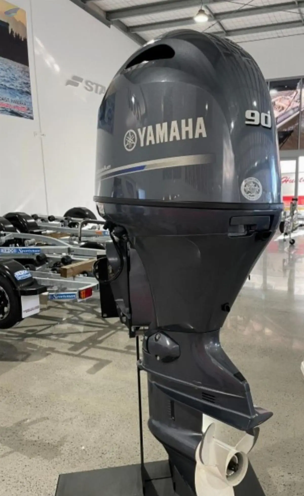 New/Used Yamahas 90HP 4-Stroke Outboard Motor