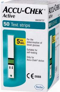 ACCU Chek Active 50 Test Strips