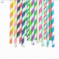 Colored Paper Straws