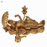 Vishnu Bhagwan Resting on Sheshnag