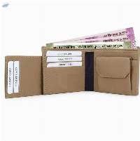 Men's Genuine Leather Wallet (Tan)