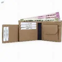 Men's Genuine Leather Wallet (Tan)