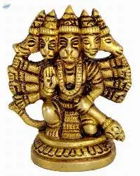 Brass Panchmukhi Hanuman