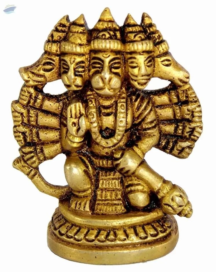 Brass Panchmukhi Hanuman