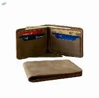 Genuine Leather money purse wallet for men