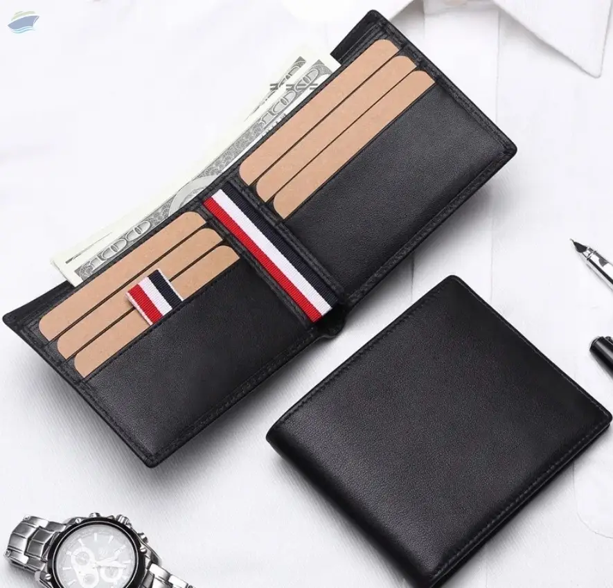 Genuine Leather Wallet for Men(Black)