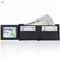 genuine leather wallet man