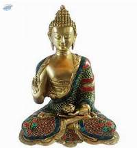 Brass Budha Statue for Office