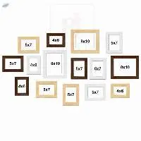 Colourful Photo Frame Memories Set Of 15