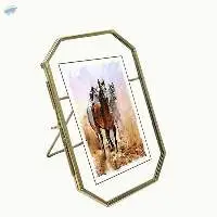 Decorative Vintage Style Brass & Glass Metal