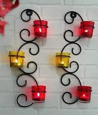 Wall Hanging Tealight Candle Holder Metal