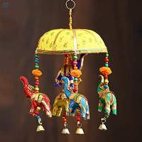 Elephant Wall, Door, Window Hanging Bells